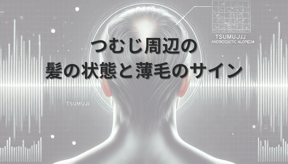 つむじ　薄毛のサイン
