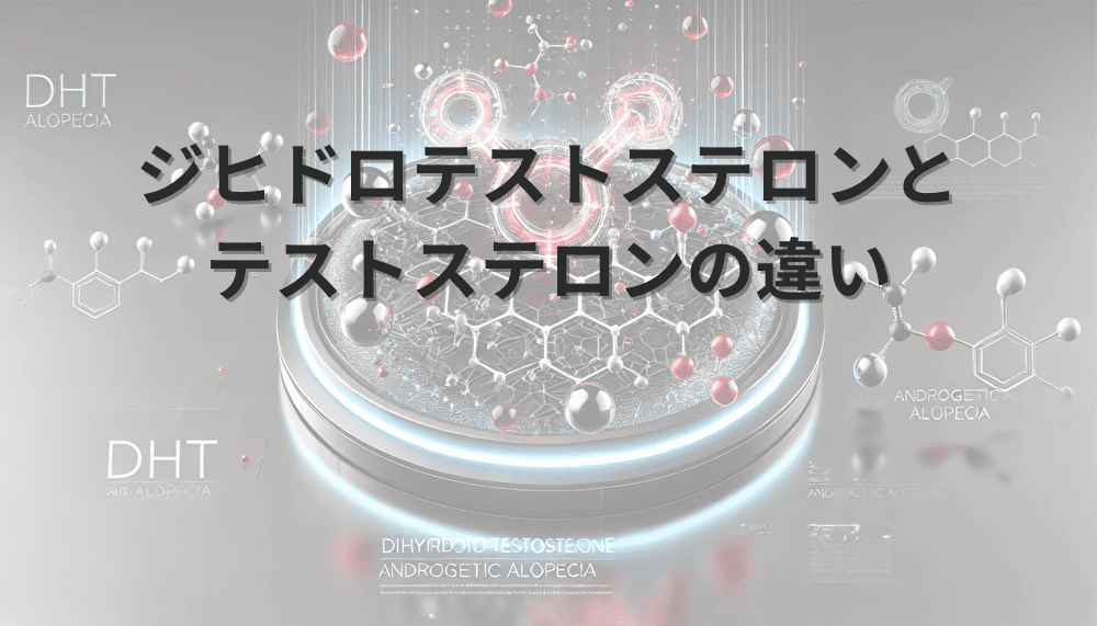 ジヒドロテストステロン　テストステロン　違い