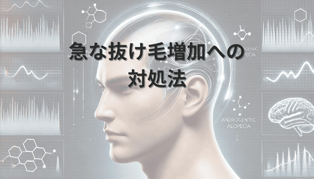 抜け毛　増えた　対処法