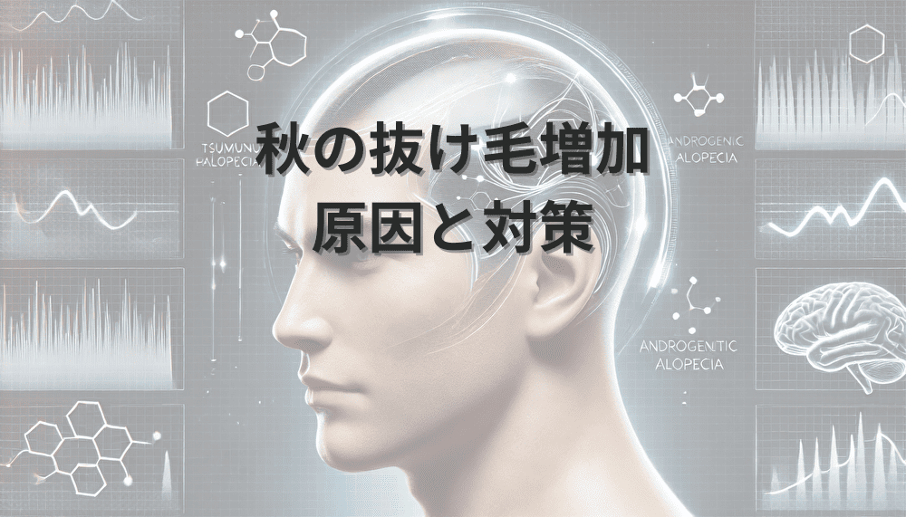 秋　抜け毛増加