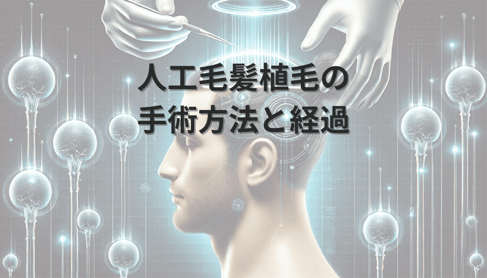 人工盲植毛の手術方法と経過